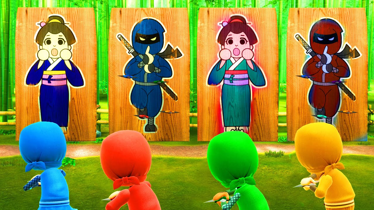 Wii Party U Battle of the Minigames - flash vs Sophia vs Zi-Kai vs Marit ( Master Difficily )