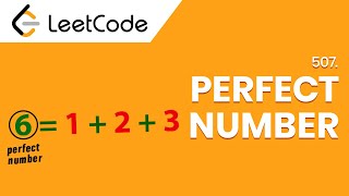 LeetCode Çözümleri - 507. Perfect Number