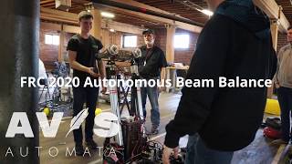 2020 Frc Autonomous Beam Balance - Team 5826