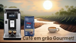 Delonghi PrimaDonna Soul ECAM610.55 - Configuração café  grão Gourmet