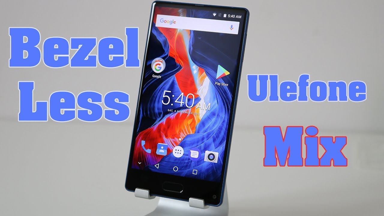 Ulefone Mix Unboxing - Full Screen Bezel Less Smartphone
