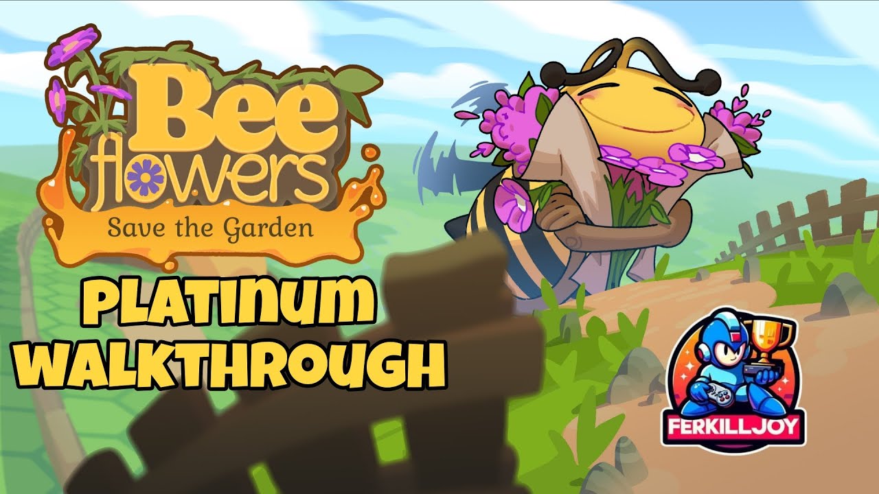 Bee Flowers Save the Garden 🐝 Platinum Walkthrough 🏆