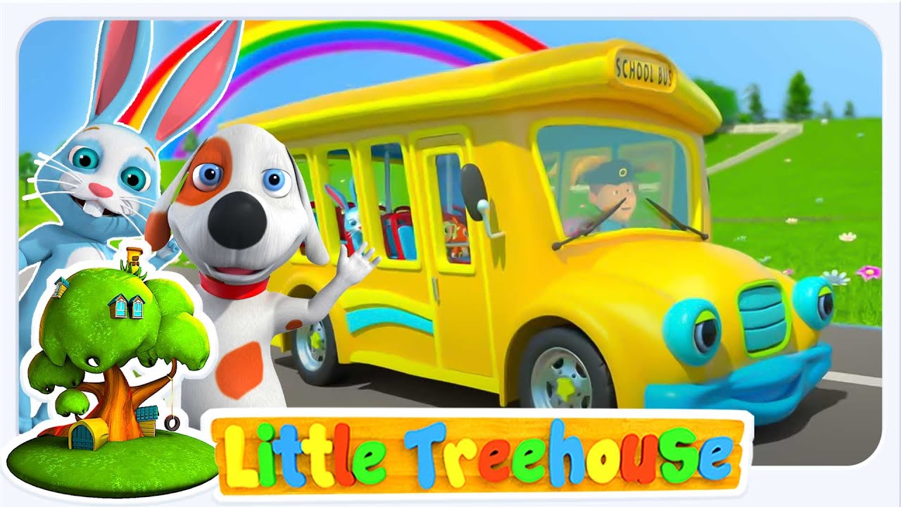 Treebies Little Treehouse Little Tree House - Колеса На Автобусі Дитсадок Поема + Більше Музичні ...