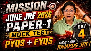 UGC NET June 2026 Paper 1 Mock Test ✅ UGC NET Paper 1 PYQs Solution | Aditi Mam