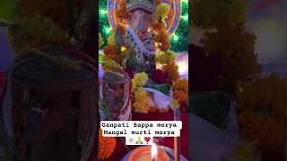 Welcoming Ganesh ji to our home 🏠🌼🙏😌#shortvide #ganpatibappamorya #youtubeshorts #shortvide