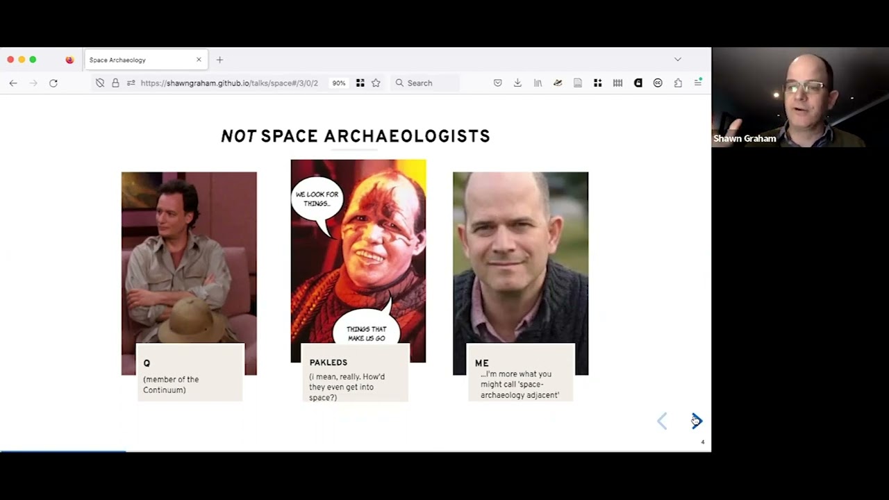 ARCHAEOLOGY IN SPACE!