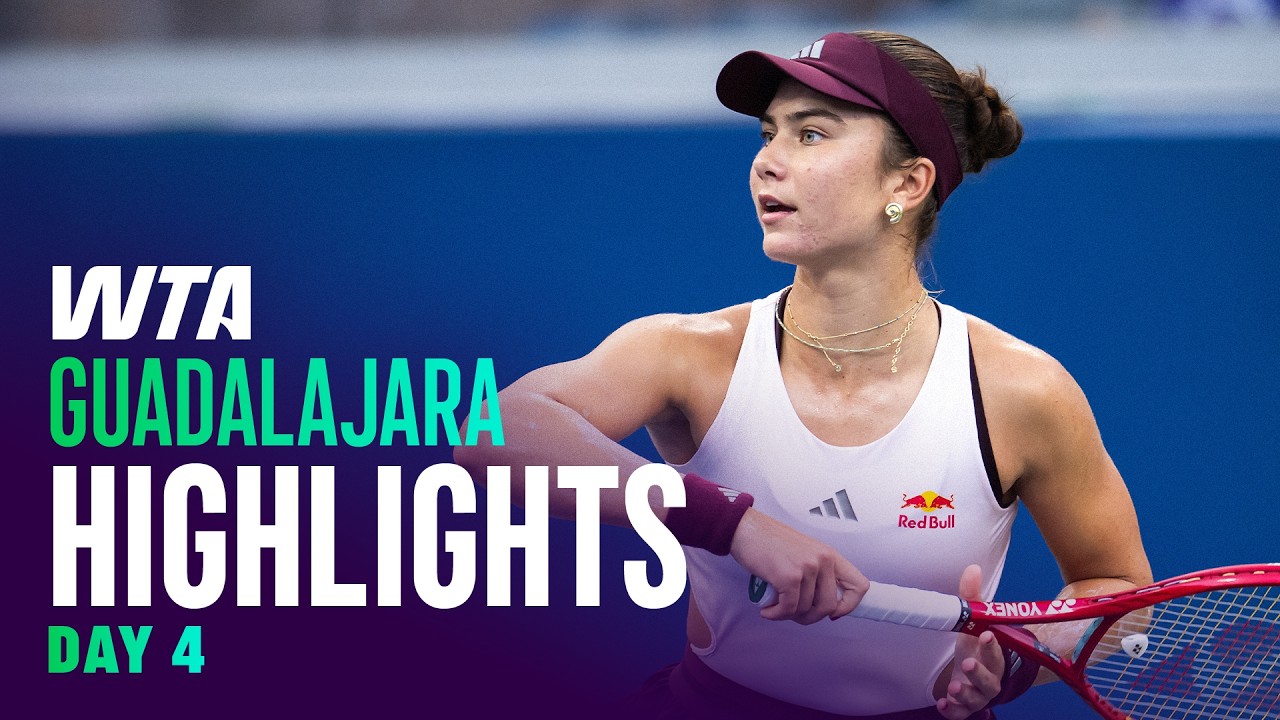 Day 4 in Guadalajara featuring Jovic, Samsonova, Frech & more | WTA Match Highlights