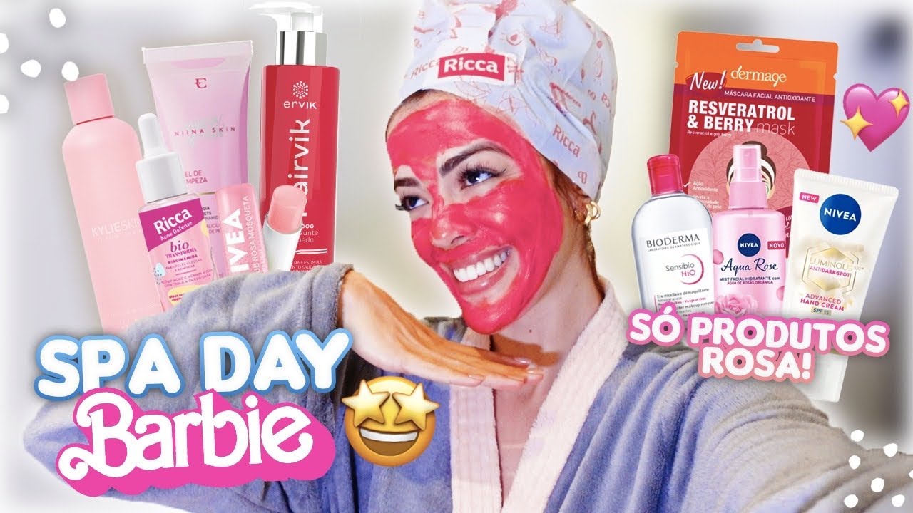 SPA DAY COMPLETO PARA FAZER EM CASA | SKIN CARE, CABELO E CORPO