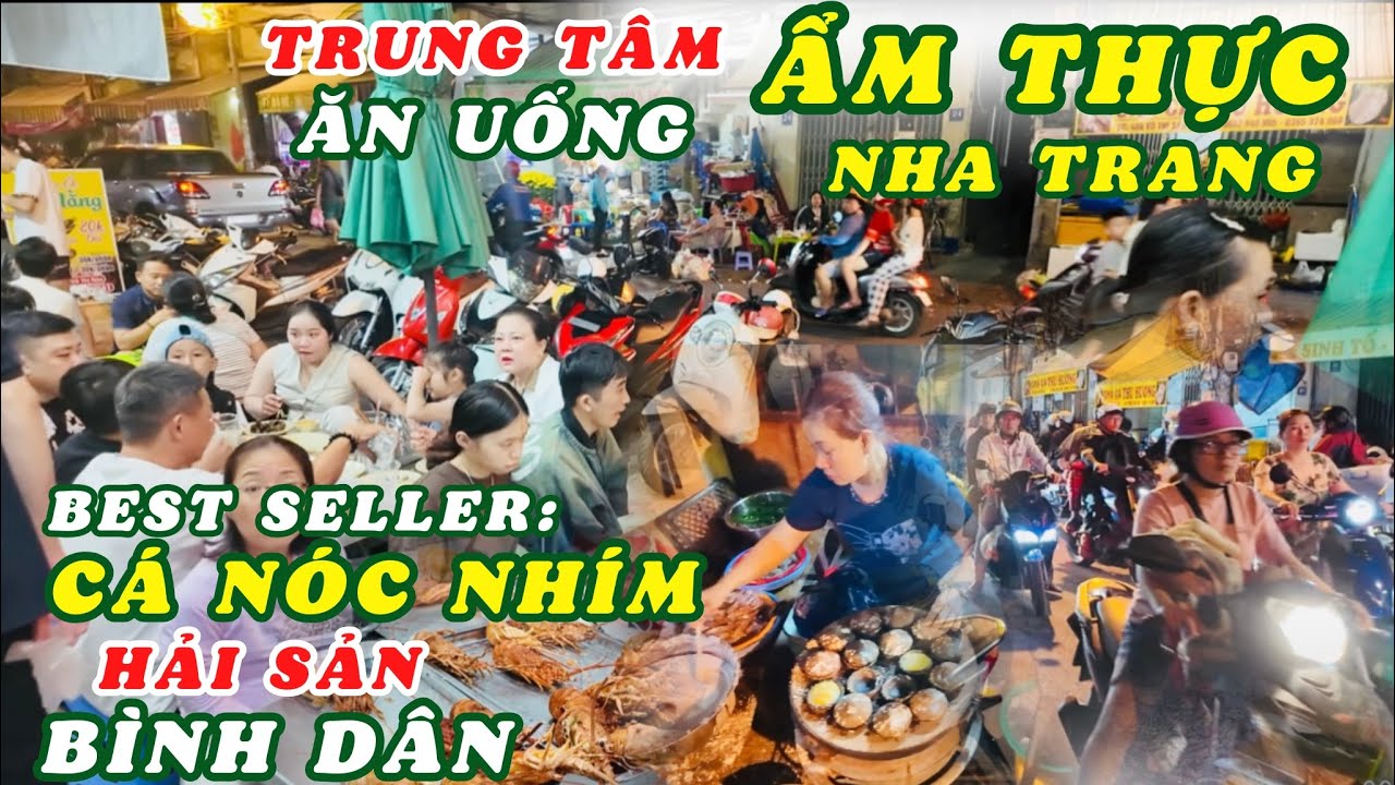 Лучшие недорогие и вкусные блюда в Нячанге во время праздника Тет. Знаменитый центральный район с...