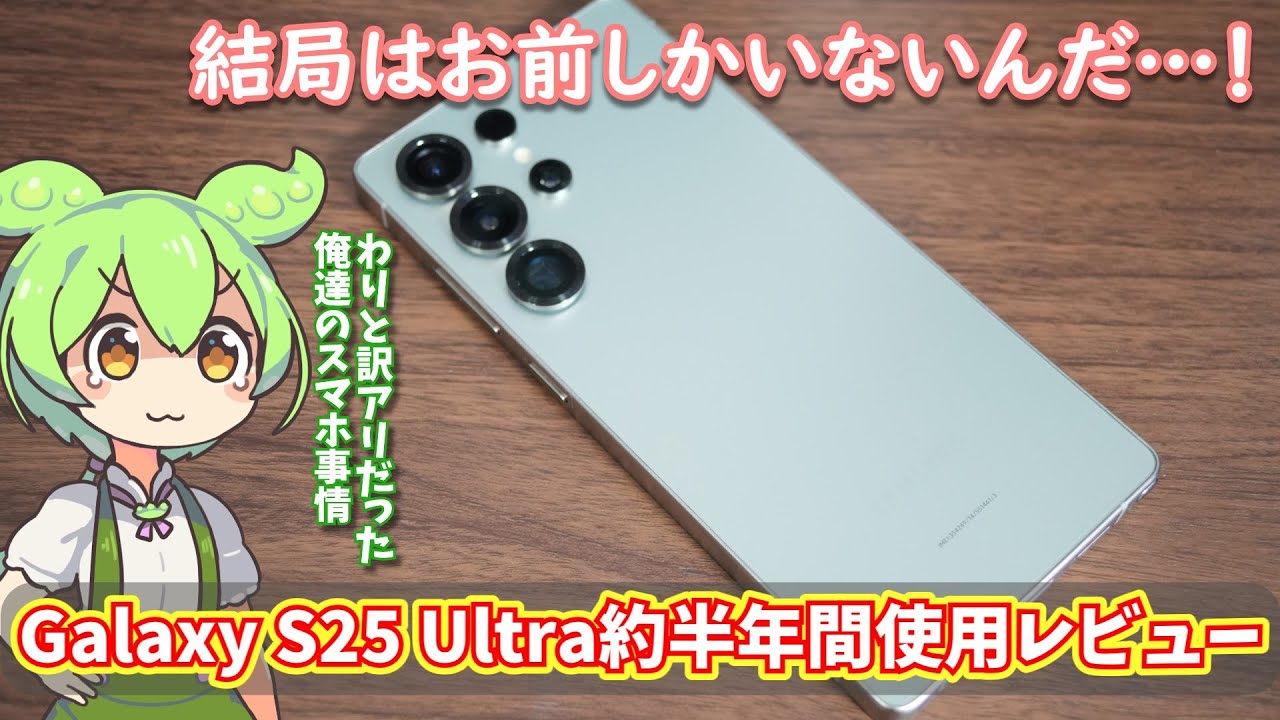 Galaxy S25 Ultra、約半年間の長期使用レビュー｜結局コレを超えるスマホはないのだった