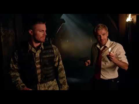 Oliver saves constantine arrow season 4
