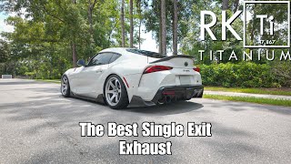 The BEST Sounding Single Exit For The Supra?!
