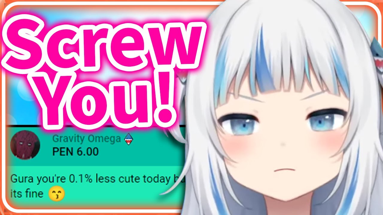 Gura got Offended from This Superchat 【Gawr Gura / HololiveEN】