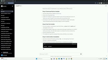 install python windows server 2012