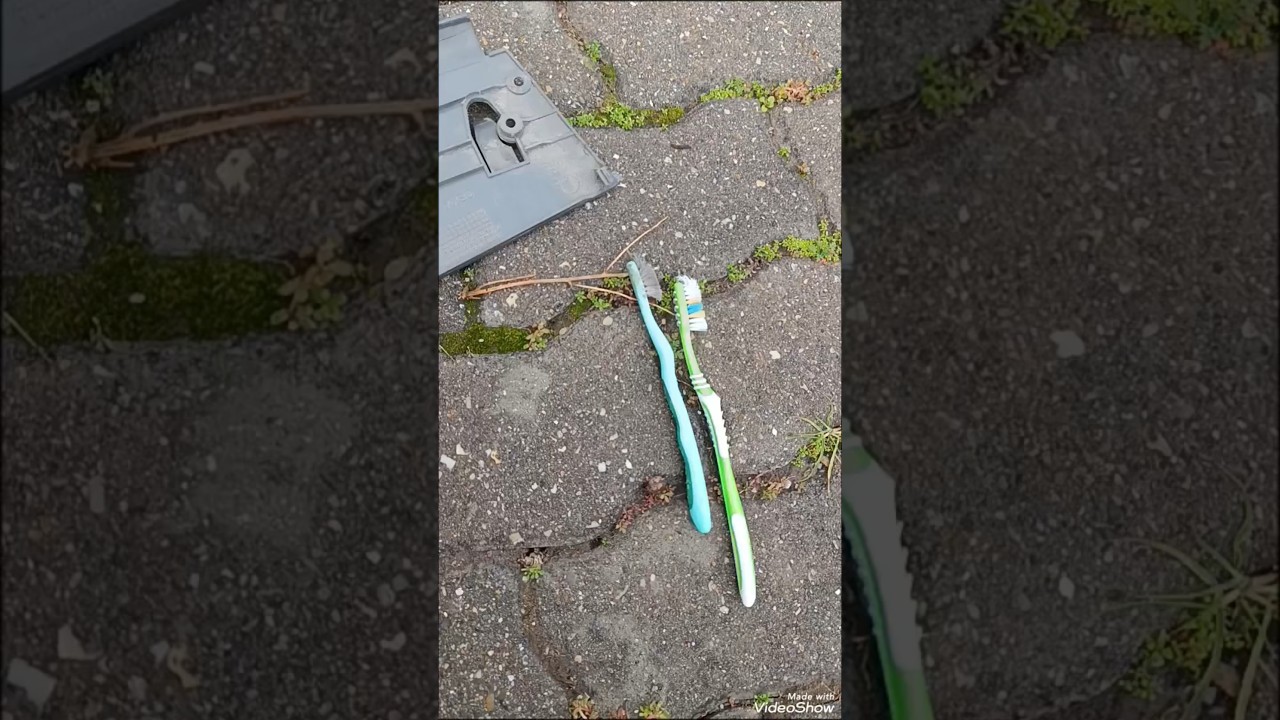 Eskimiş diş fırçalarını değerlendir. #diy #tamir #tadilat #dekorasyon