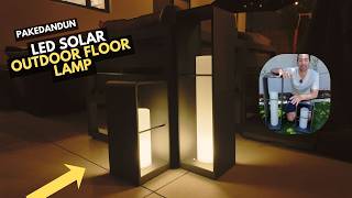 These Are the Most Stunning Outdoor Floor Lamps! PAKEDANDUN LED Solar Lights