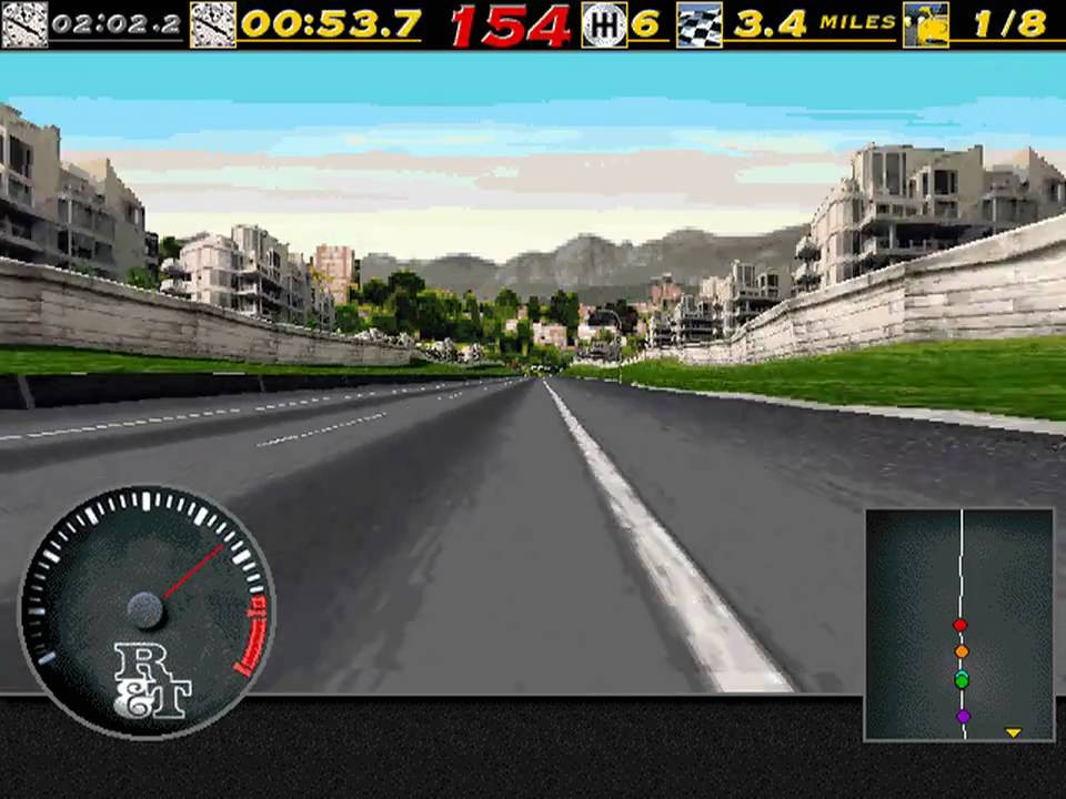 Need for Speed 1 (MS-DOS) gameplay 