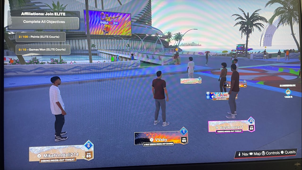 PS5 NBA 2K24: How to Fix Delay & Lag in The City & Park Games Tutorial ...