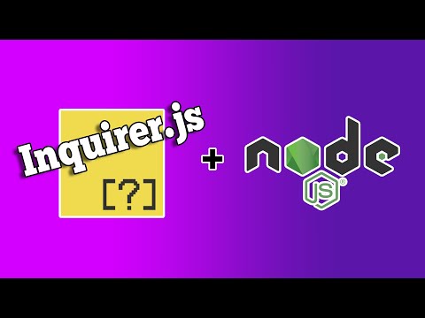 inquirer nodejs tutorial