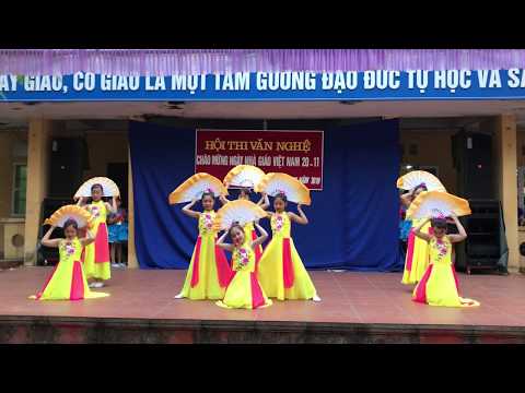 Video Múa Lung linh mai vàng - Lớp 5B Trường Tiểu học Vĩnh... - YouTube