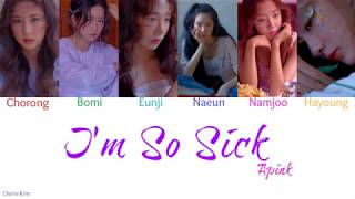 Apink  Im So Sick 1  hanromeng Color Coded S