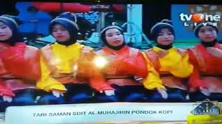 Download lagu Penampilan tari saman sdit al muhajirin,Damai Indonesiaku tv one,210519