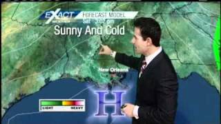Cloudy, Cold And Rainy Today, Mostly Sunny And Cold Tomorrow