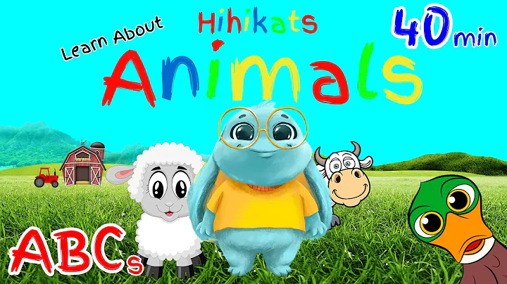 Learn The Alphabet, Letters and ABCs With Animals In English | Hihikats | Dr. Irina