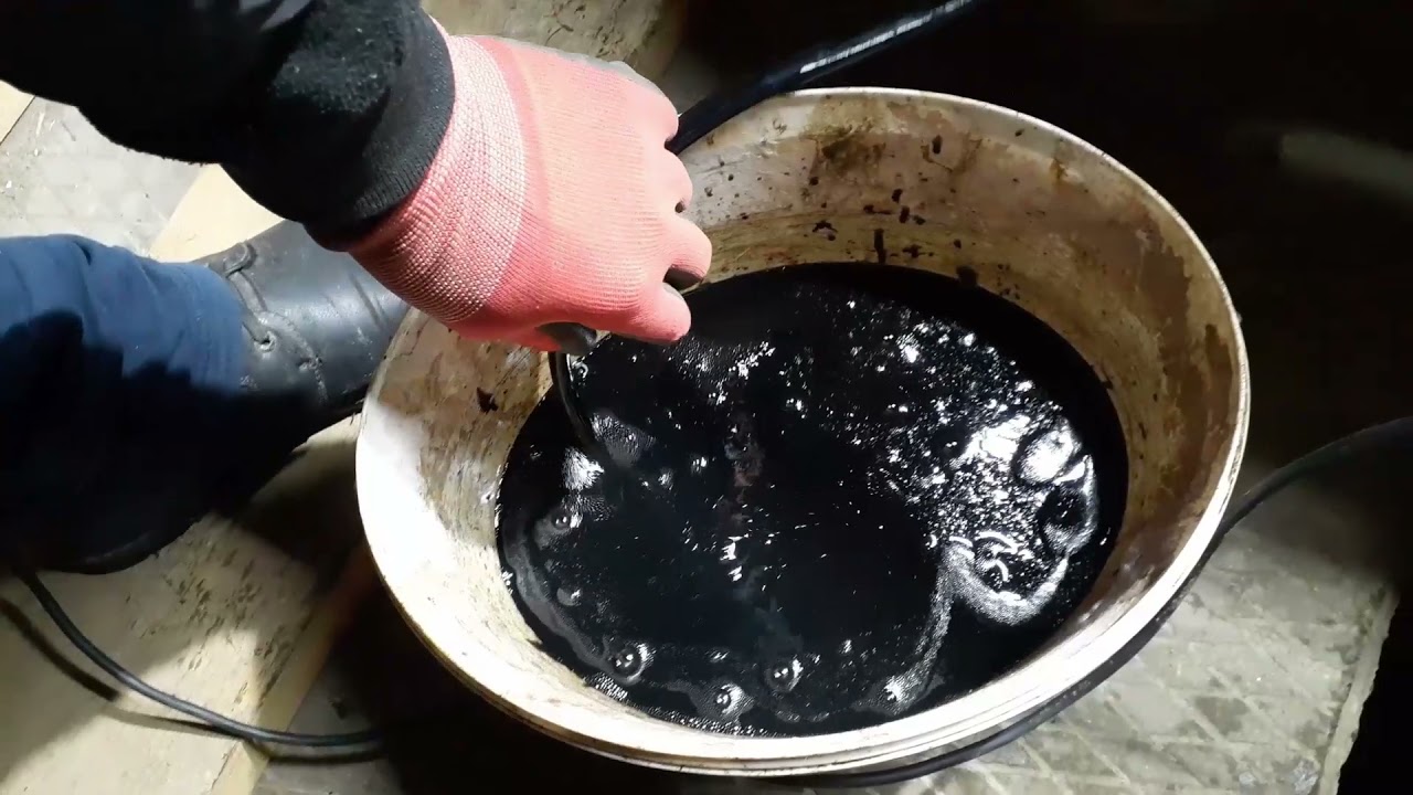 Откачка масла из двигателя