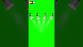 Concert Stage Lights Green Screen Animation 🎥 | VFX Overlay #greenanimation #focusanimation