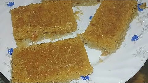 الكنافة بالمكسرات شغل حلواني كنافة زمان هاتعمليها في ثواني  لو انت مش محترفه وهاتنجح معاك من اول مرة