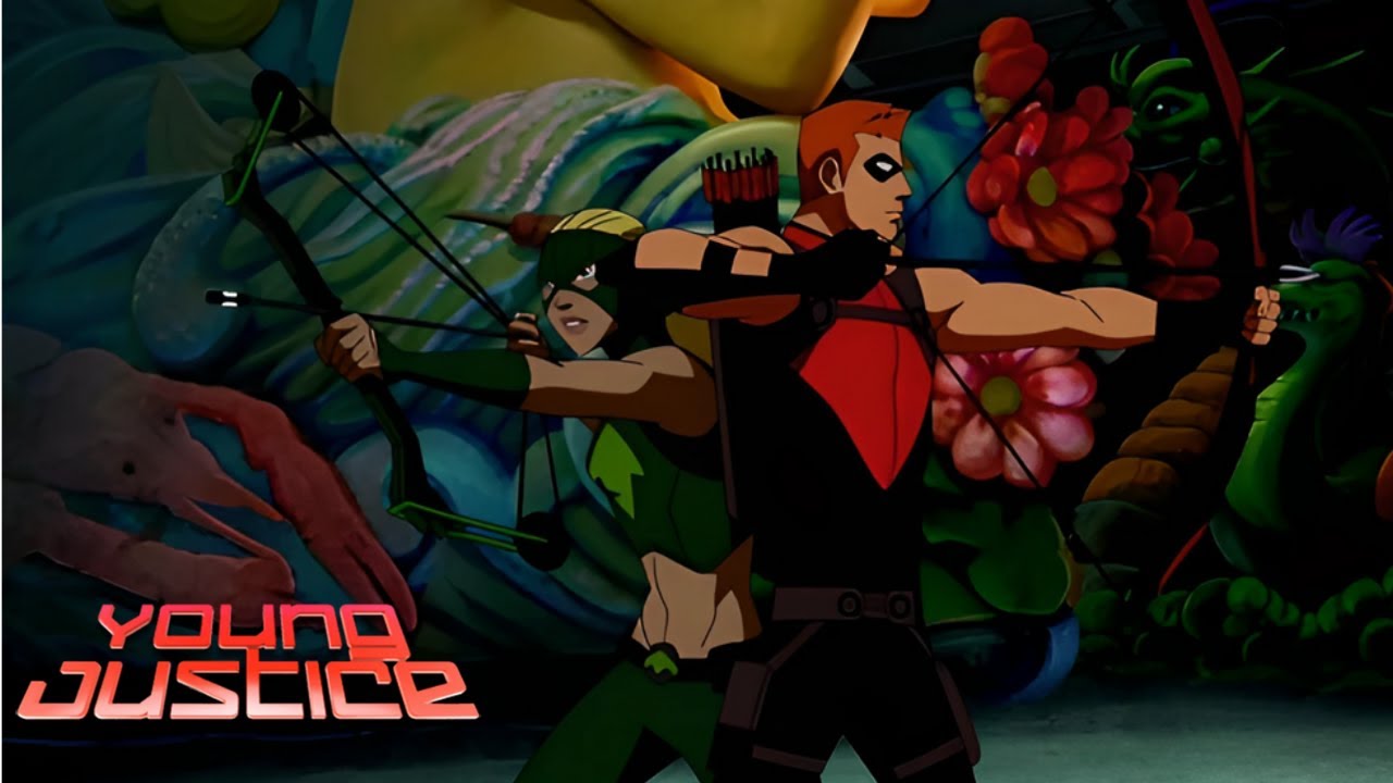 Young Justice - Artemis & Red Arrow vs. Chesire & Sportsmaster