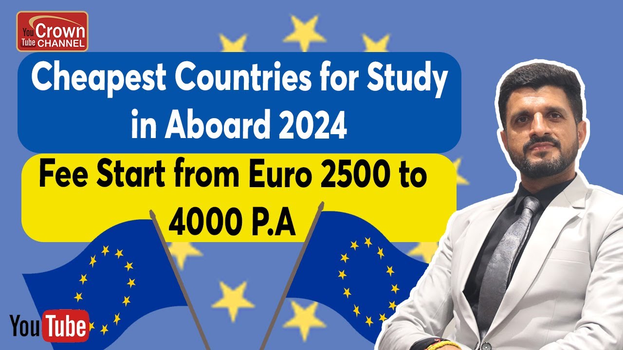 Top 5 Cheapest Countries To Study Abroad 2024 | Affordable Study Abroad ...