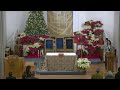 Mass for The Baptism of the Lord (1/12/25)