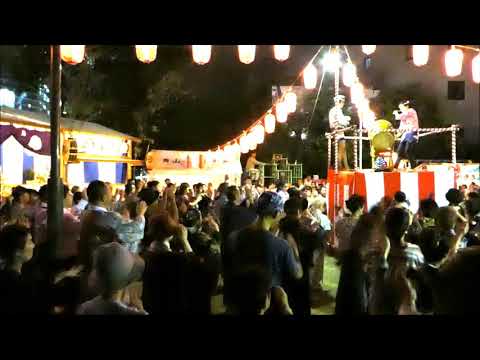 2019年東京都港区・青山青葉公園盆踊り㉚　マリと殿様