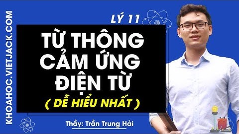 Từ thông và cảm ứng điện từ - Bài 1 - Vật lý 11 - Thầy Trần Trung Hải (DỄ HIỂU NHẤT)