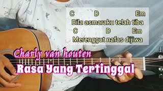 Kunci Gitar Charly van houten - Rasa Yang Tertinggal (chord dasar)