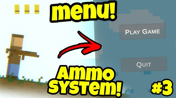 Making my 2nd game ever!(ammo and menu) Devlog#3