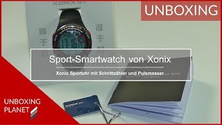 Xonix Sport-Smartwatch Mit Puls Und Schrittzähler - Unboxing Planet