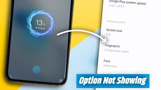 Fingerprint lock option not showing in settings | Phone Me Fingerprint ka option nahi aa raha hai | screenshot 3