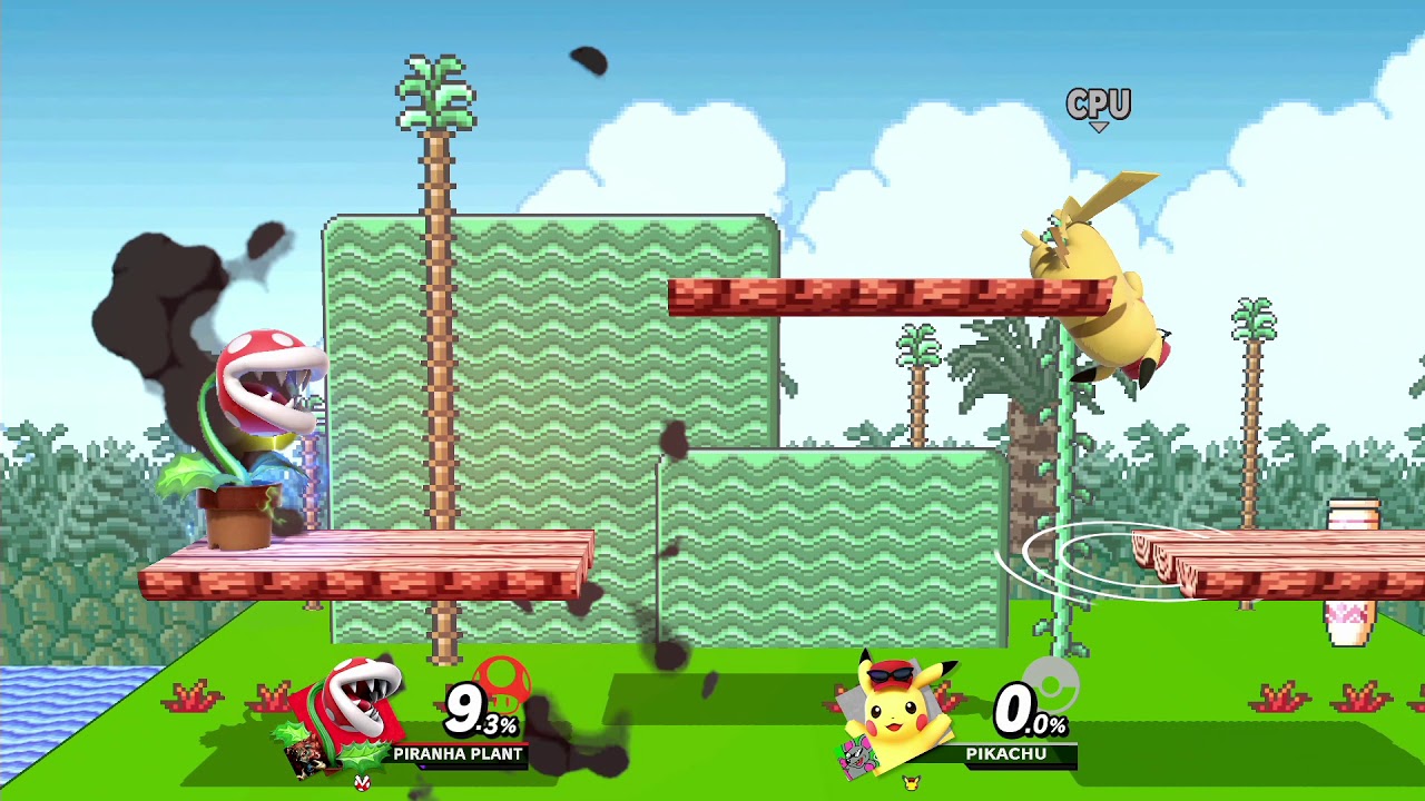 Super Smash Bros. Ultimate - Piranha Plant vs CPU Battle - YouTube