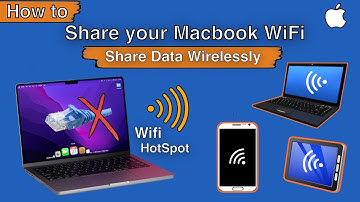 How to Share your Macbook Pro Wifi with Others without Ethernet Cable | Wifi Internet Sharing on Mac