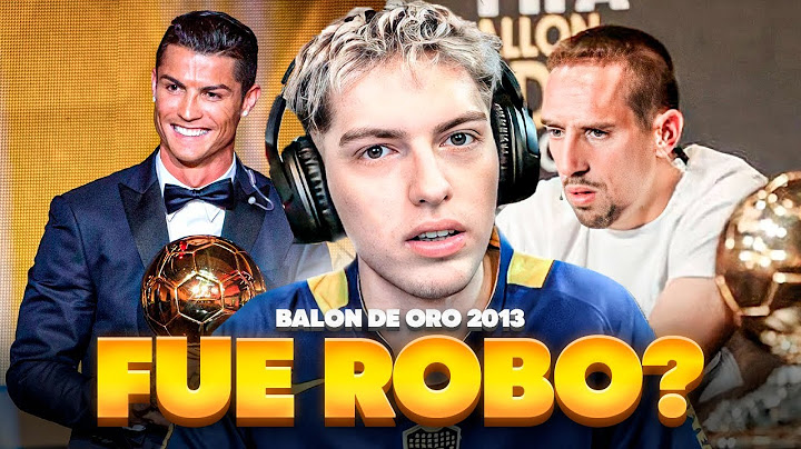¿EL BALON DE ORO DEL 2013 FUE UN ''ROBO''? ¿SE LO MERECIA FRANK RIBERY? - DEBATE OBJETIVO
