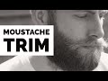 Moustache  how to trim your moustache tutorial by beardster