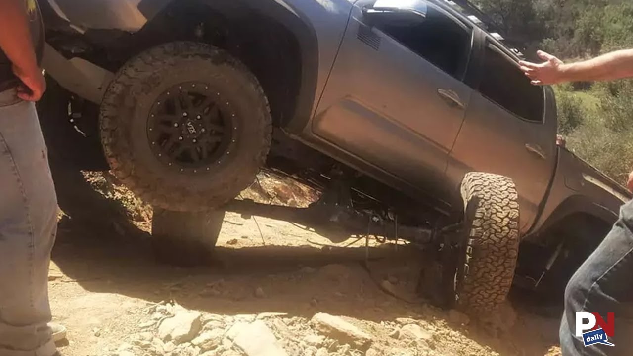 Brand New Toyota Tacoma Gets Destroyed In Recovery Attempt Youtube