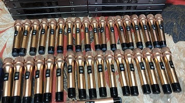 Tiếp tục thanh lý míc bãi xịn bf-j11 tặng pin sạc 6 pin, quá rẻ cho 1 bộ míc xịn, lh 0378030730