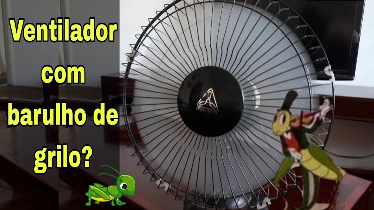 Ventilador fazendo barulho? Dica fácil é rápida - YouTube