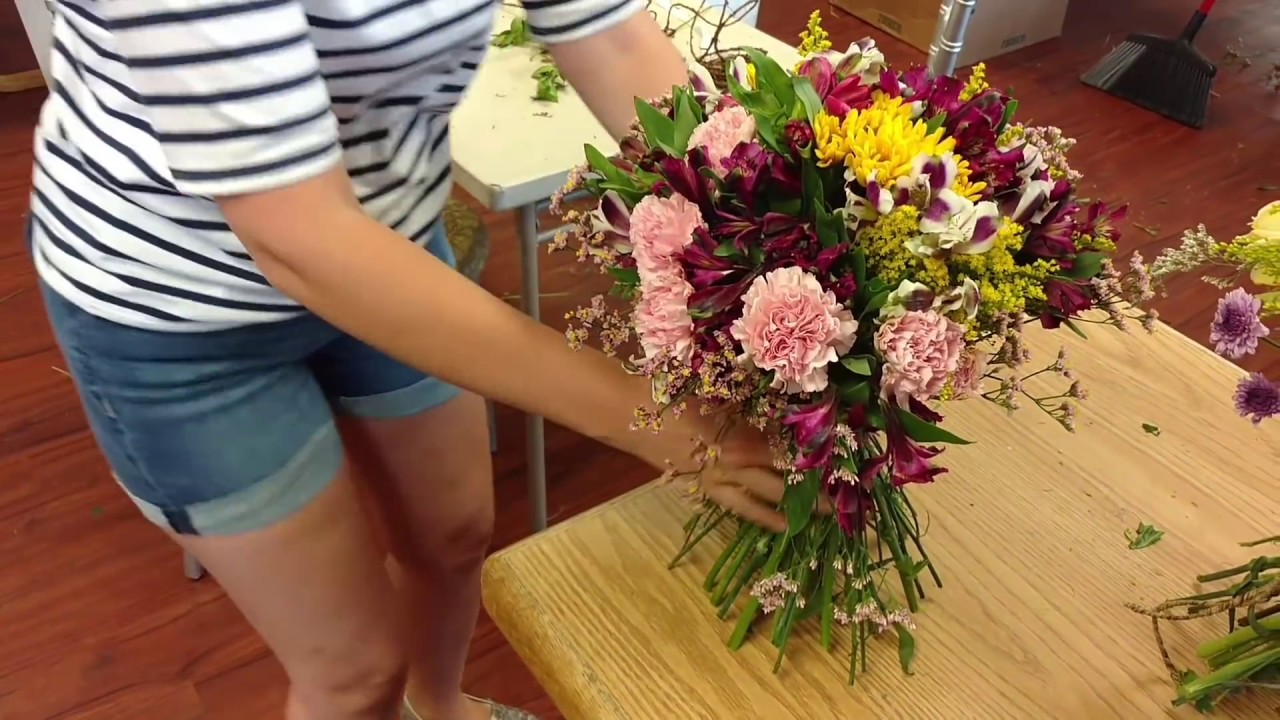 Designing flowers with Michael Gaffney YouTube