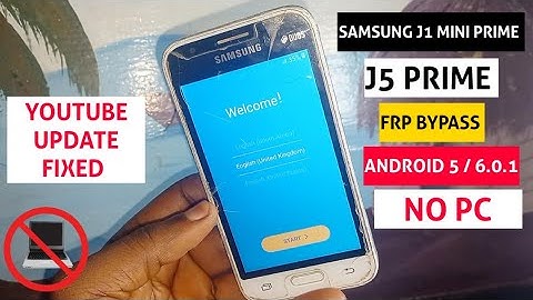 Samsung J1 Mini  Prime / J5 Prime (SM-J106, J500) Frp Bypass 2023 | YouTube Update Fix | Without Pc
