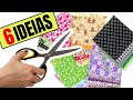Retalhos de Tecidos - 6 Ideias Incríveis para Você Fazer
